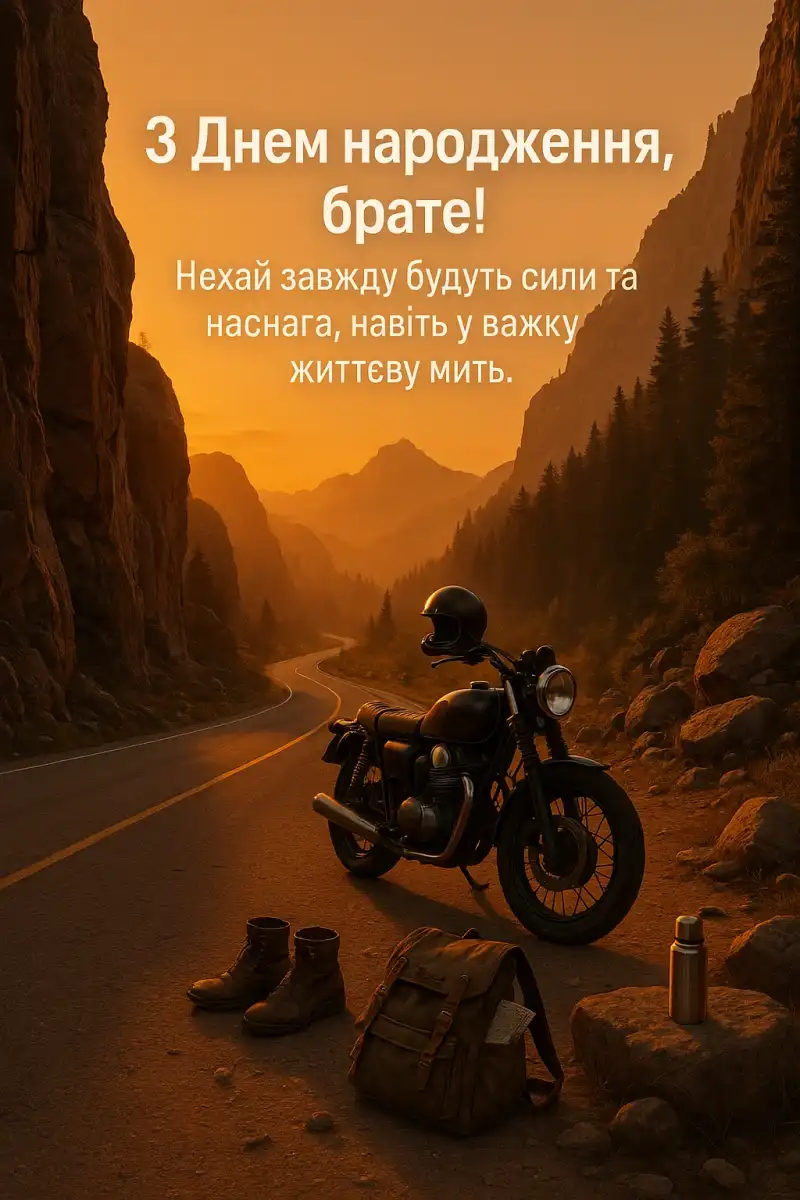 Зворушливе привітання з днем народження брату