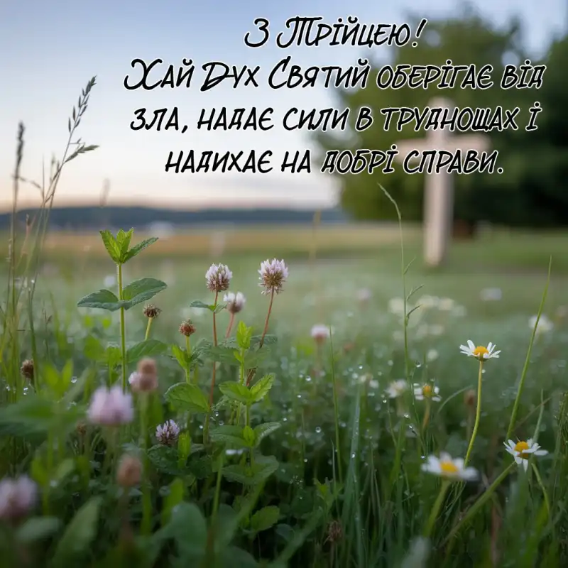 Привітання з Трійцею