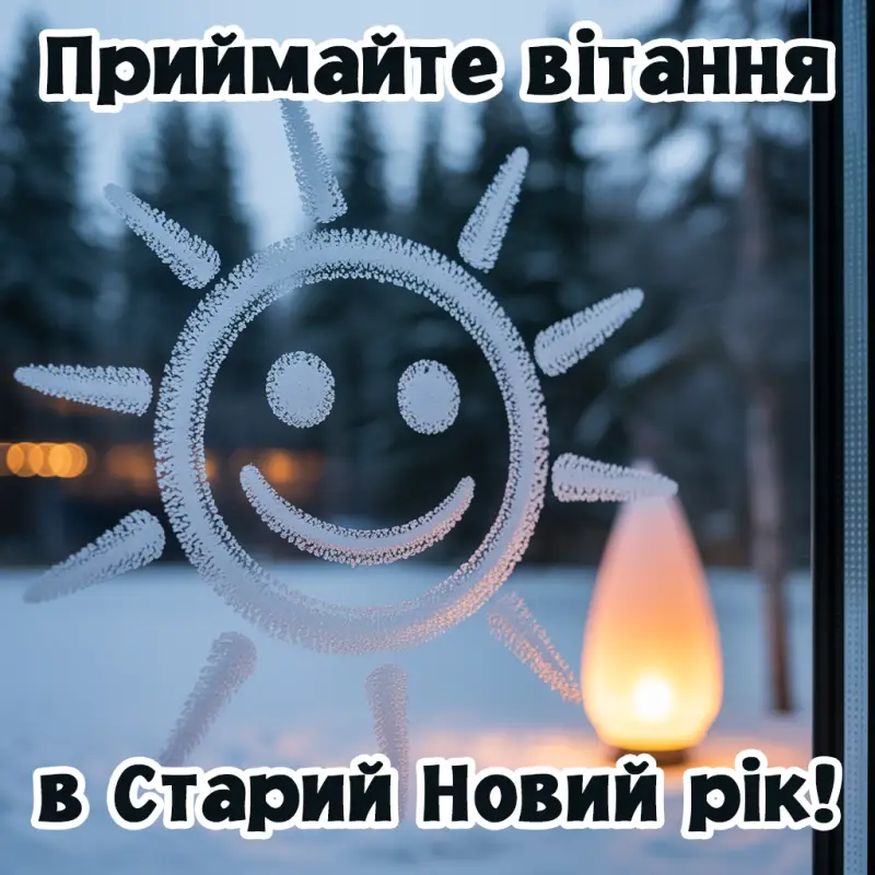 Привітання з Василем і старим Новим роком