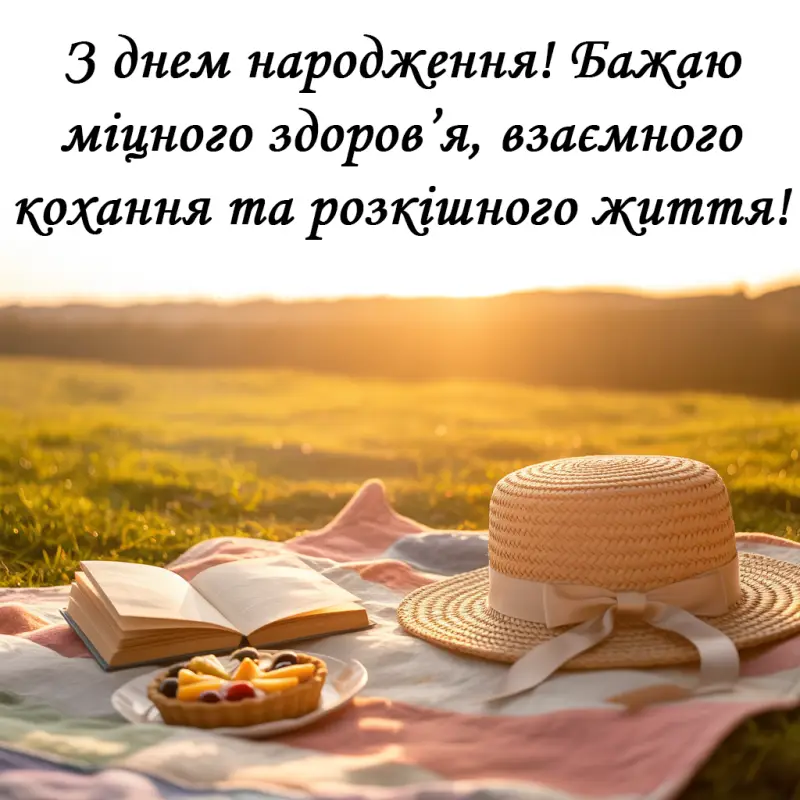Короткі привітання з днем народження в картинках